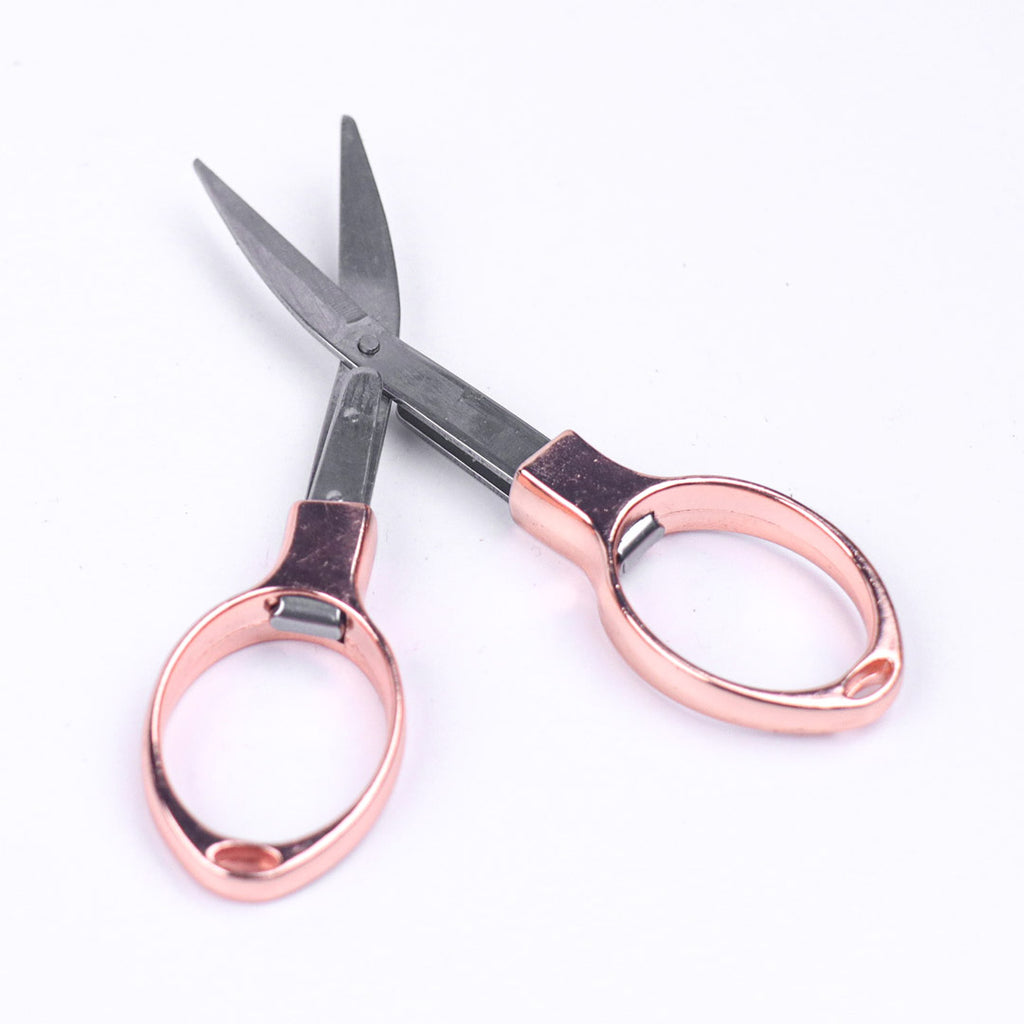 Rose Gold Folding Scissors